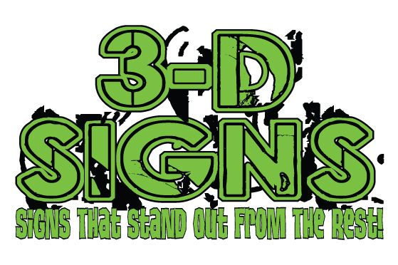3-D Signs