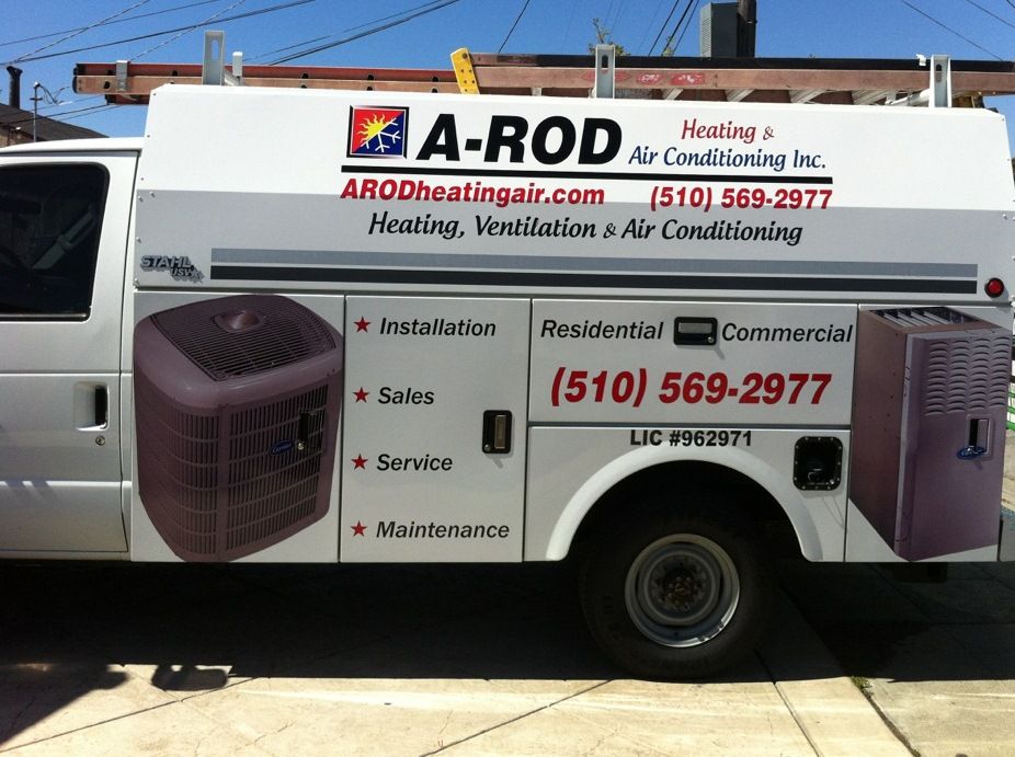 A-ROD Truck lettering and Graphics