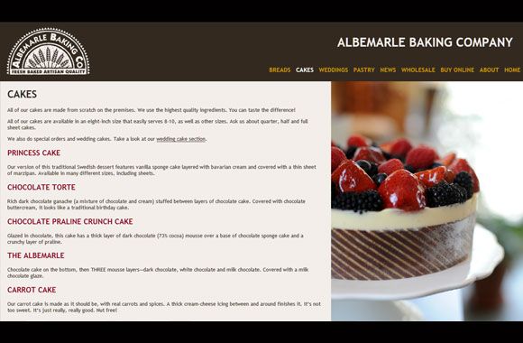 Albemarle Baking Company 
(http://albemarlebakingc