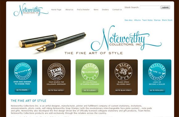 Noteworthy Collections
(http://noteworthyonline.co