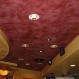 Venetian Plaster ceiling project in Phoenix. Anoth