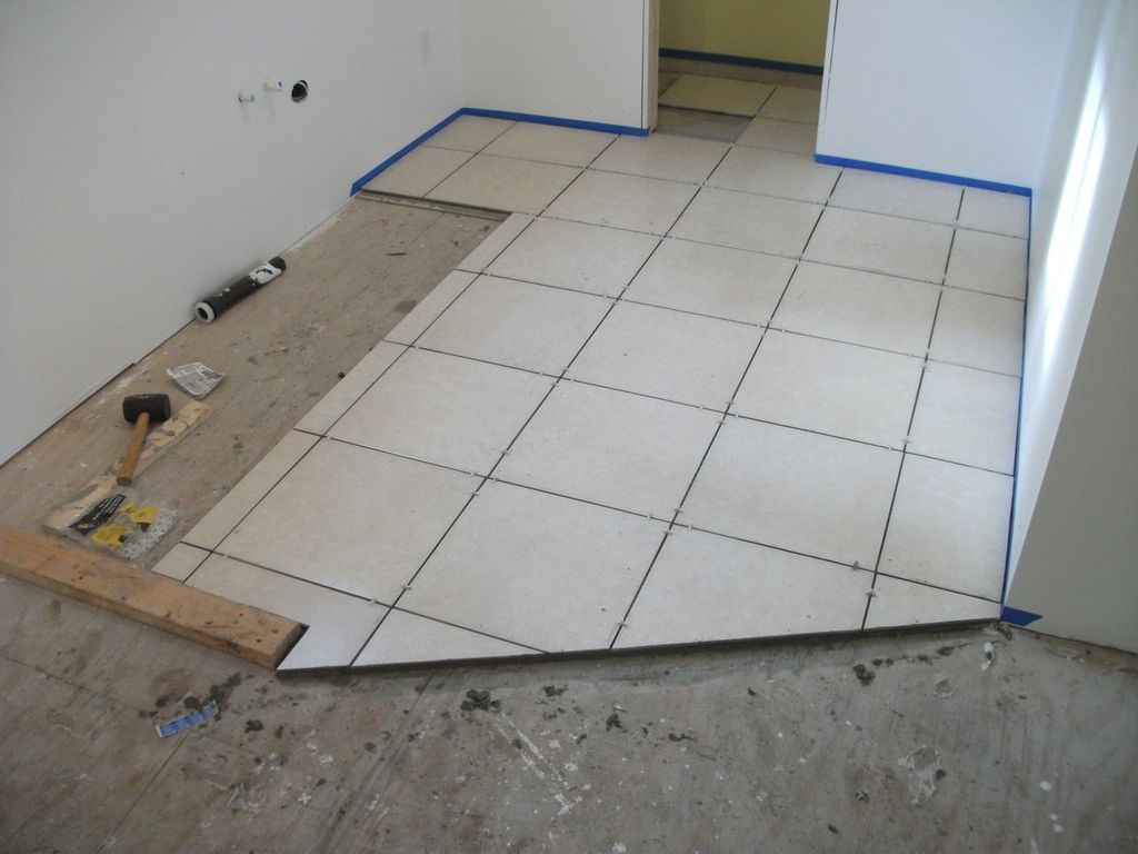 Properly layed-out tile.