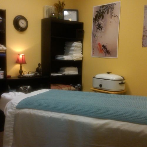 our massage room