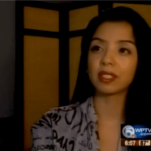 Michelle Cruz Rosado speaks with WPTV News, Septem