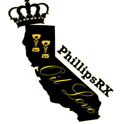 "Hash King" logo for PhillipsRX