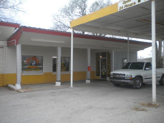 We turned this gas station to a gym and tanning bu