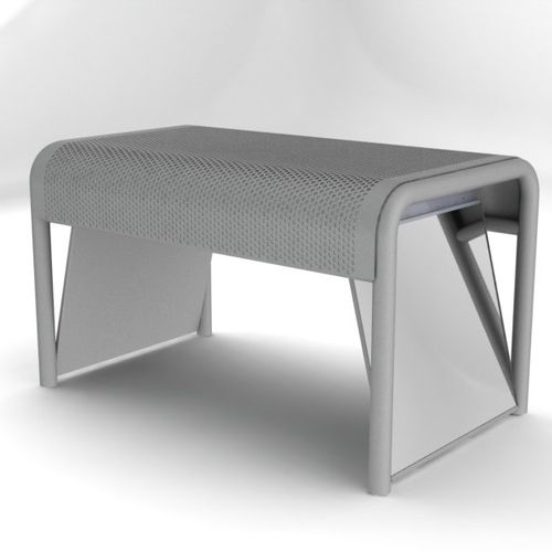 Bench designed in SolidWorks