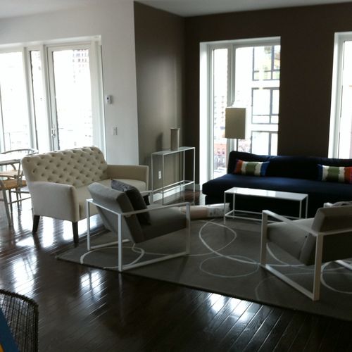 Livingroom Furniture Assembly - IKEA, West Elm, Cr