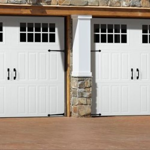 Semi-Custom Steel Garage Doors