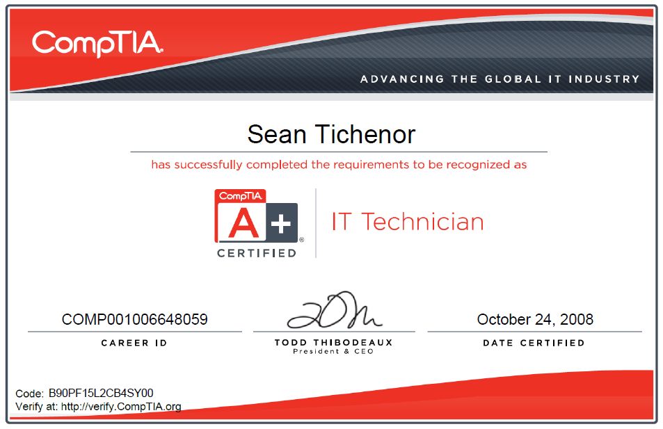 A+ Certification