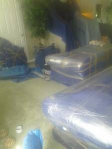 Furniture protection and shrink wrap are always gr