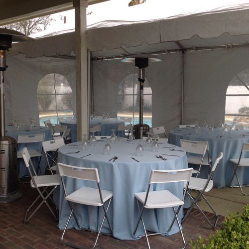 Baby Blue & Tent @ Private Residence