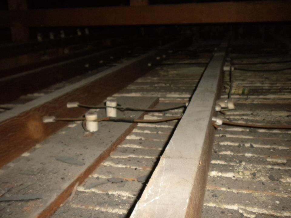 Knob and tube wiring. MPI