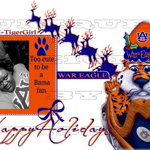Auburn Christmas Card 2013