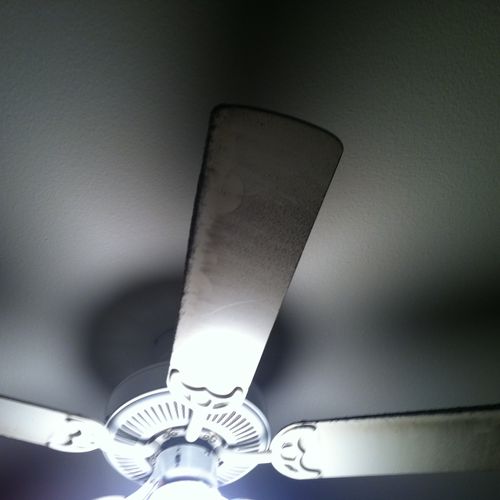 Ceiling Fan Before