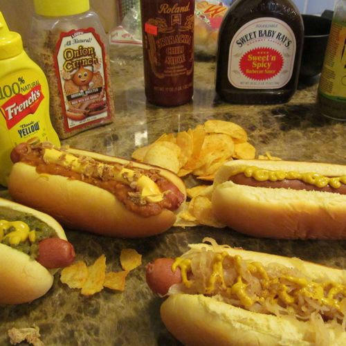 Your Event can have premium freshly cooked hot dog