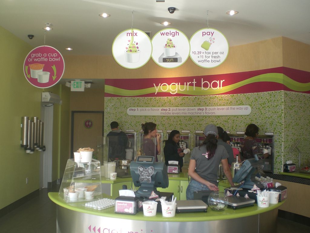 Menchie's Frozen yogurt Store
