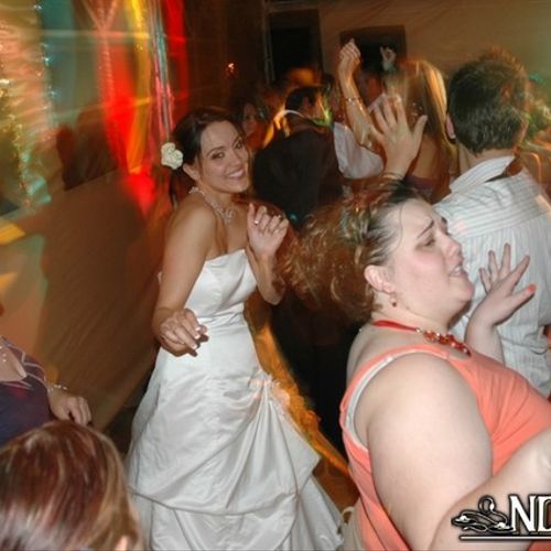 One of my brides getting her groove on.