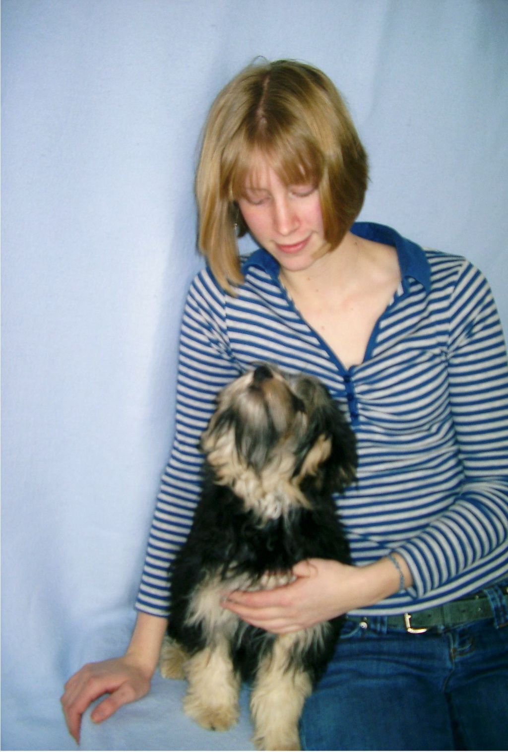 The Trainer and her pet Mekos.