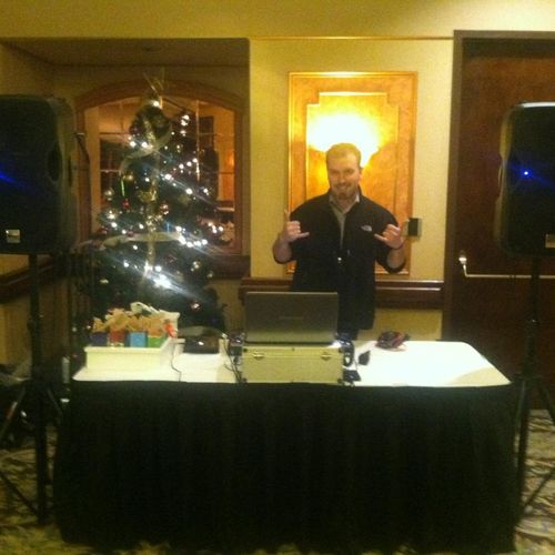 Jon "DJ Doubleplay" setting up for another event!