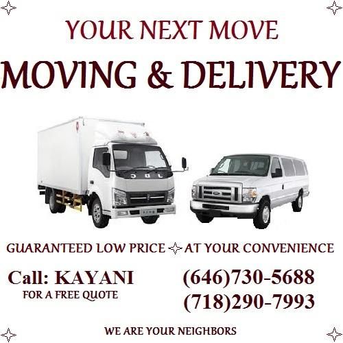 Moving and Delivery - Kayani