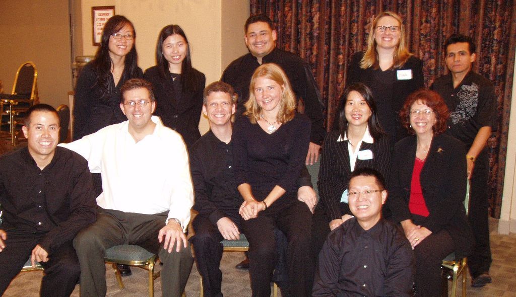 With my production crew right after a seminar