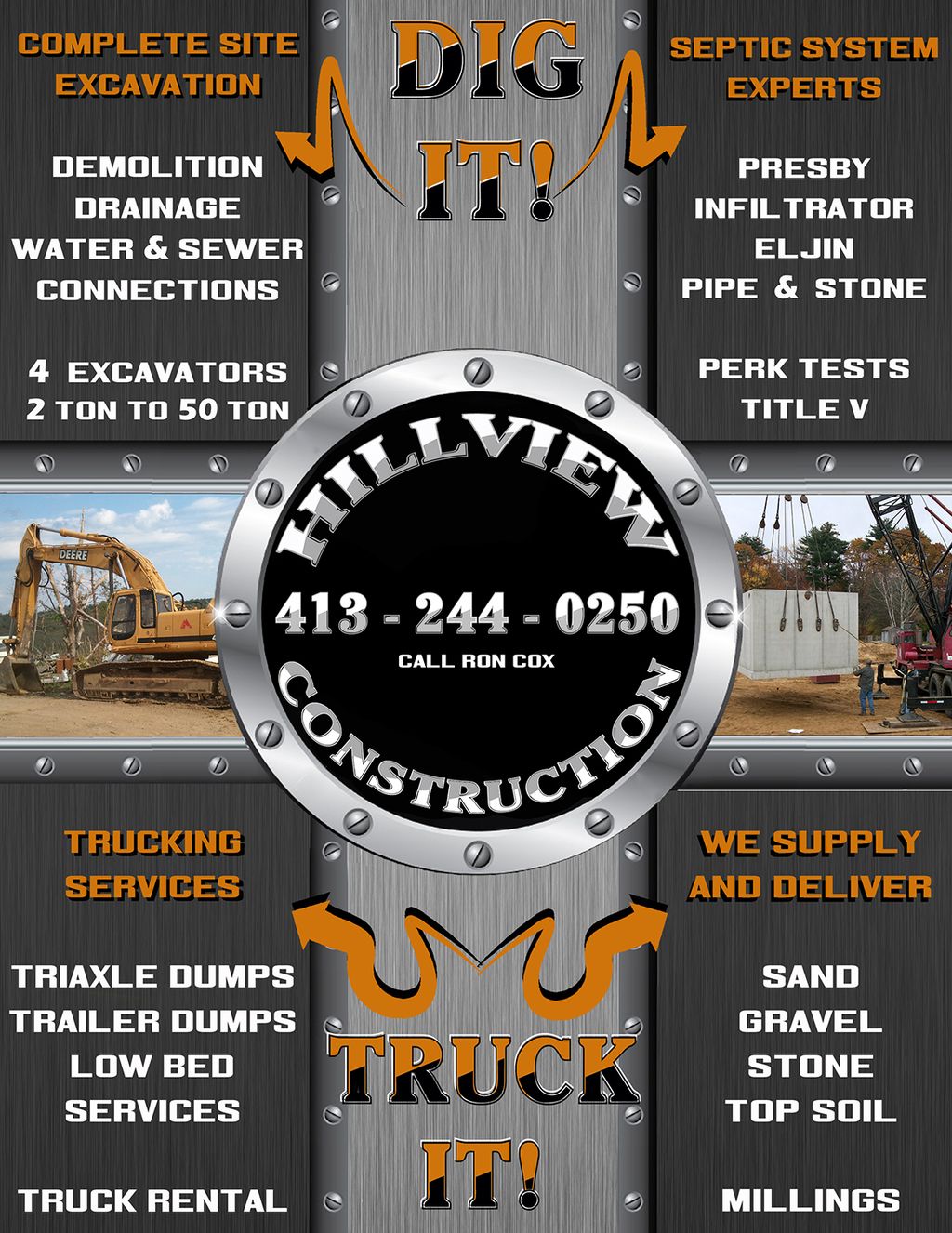 Mailer for Construction Company
