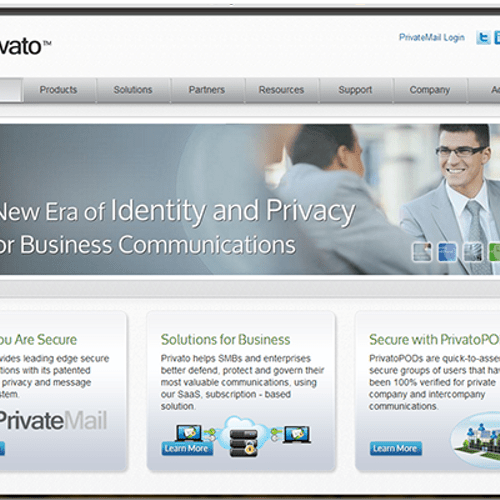 Privato
CMS website designed and developed for Pri
