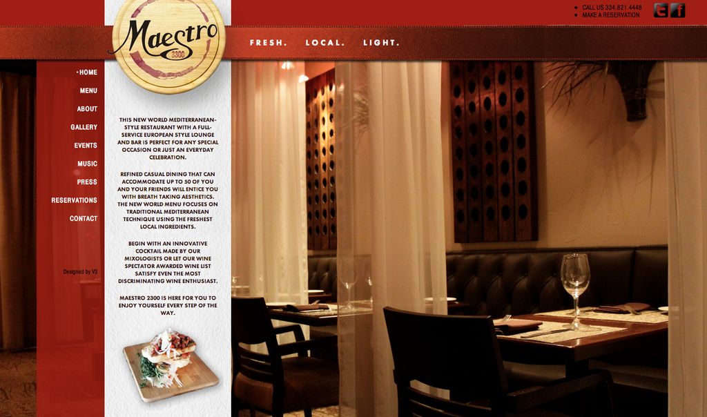 Web Design and Branding for Maestro 2300.  See thi
