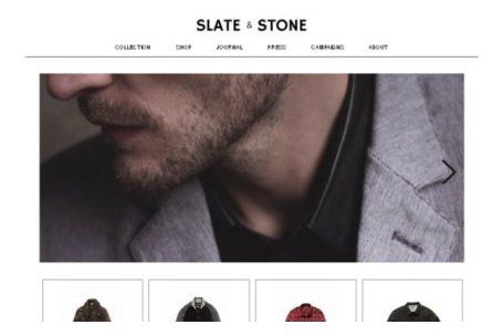 SlateandStoneClothing.com (Magento Ecommerce/WordP