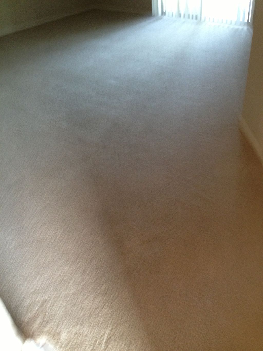 After:  The same room; everything blended smooth a