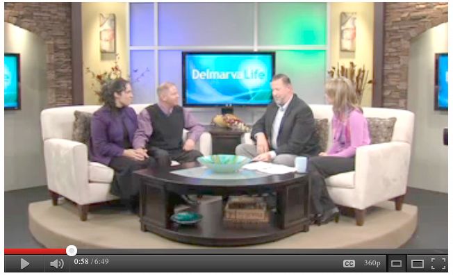 Mike & Trisha Fox on FOX NEWS 21/WBOC TV/DELMARVA 