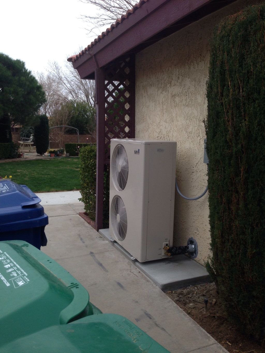 5 ton side discharge condenser