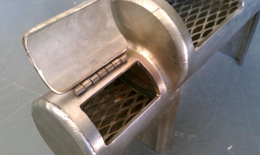 SS Mini Smoker Fire Box