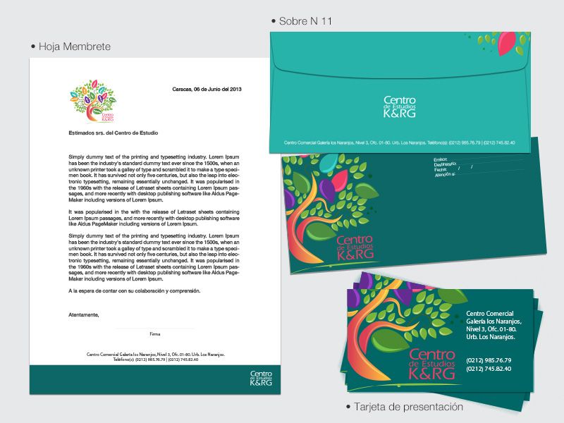Business Card
Education Center K&RG
2014