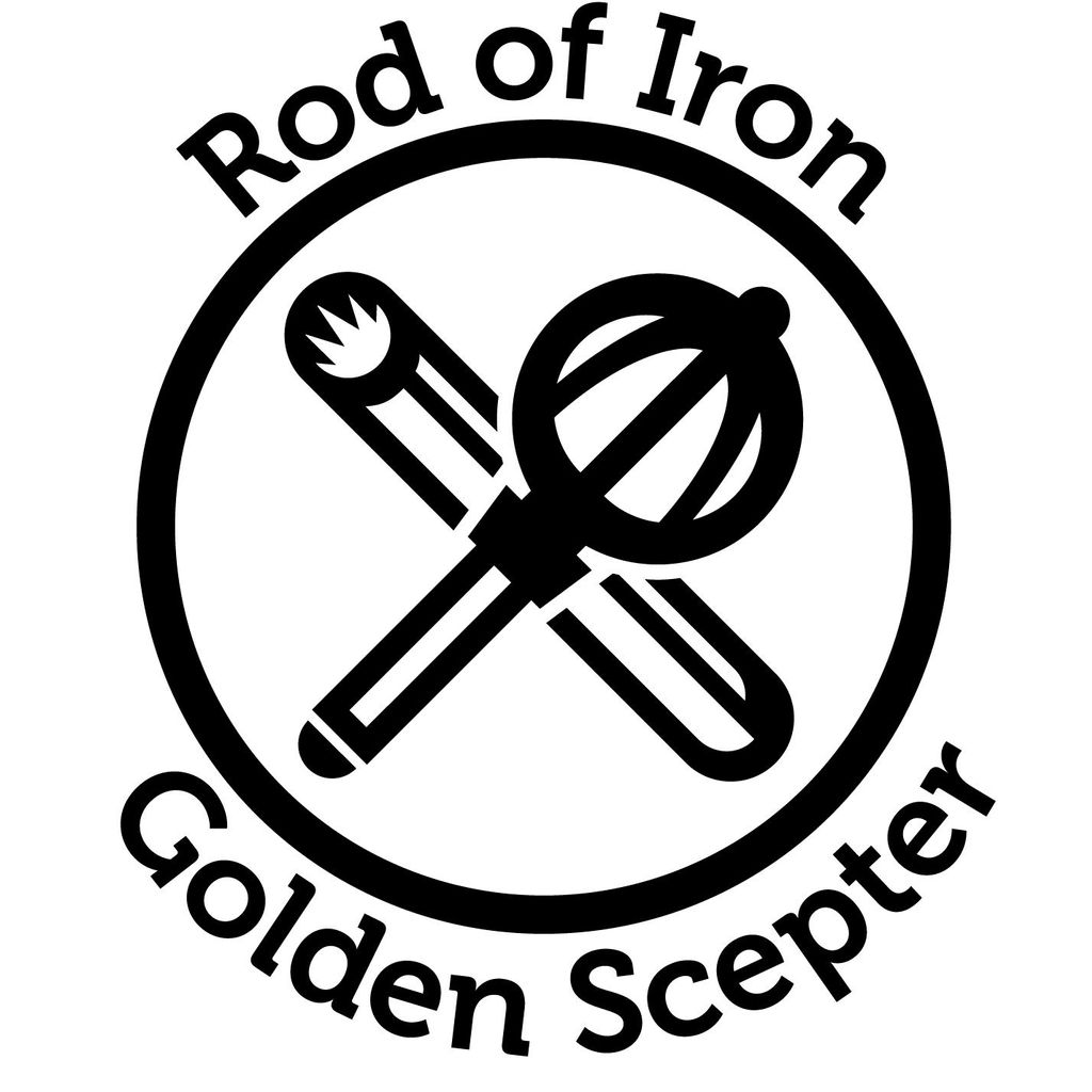 Rod of Iron Golden Scepter