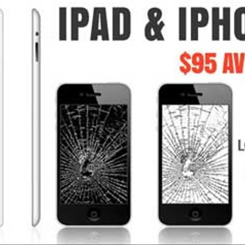 iPod, iPad and iPhone Screen Repair
Tablet Sales a