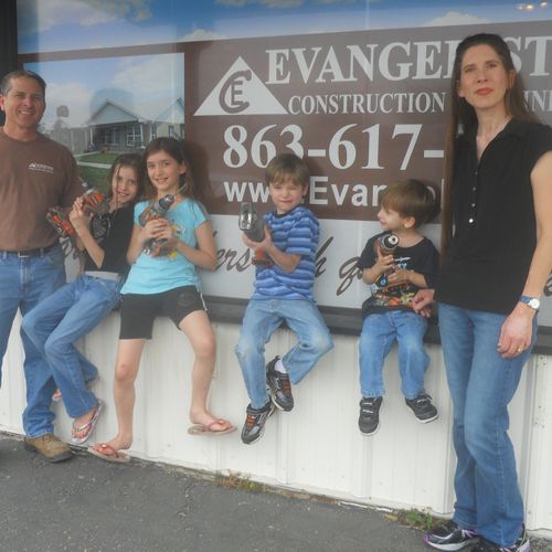 Picture of the Evangelisto family