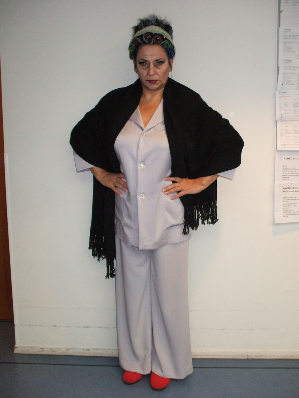 Anna-Lisa as the greedy Aunt Zita in Puccini's Gia