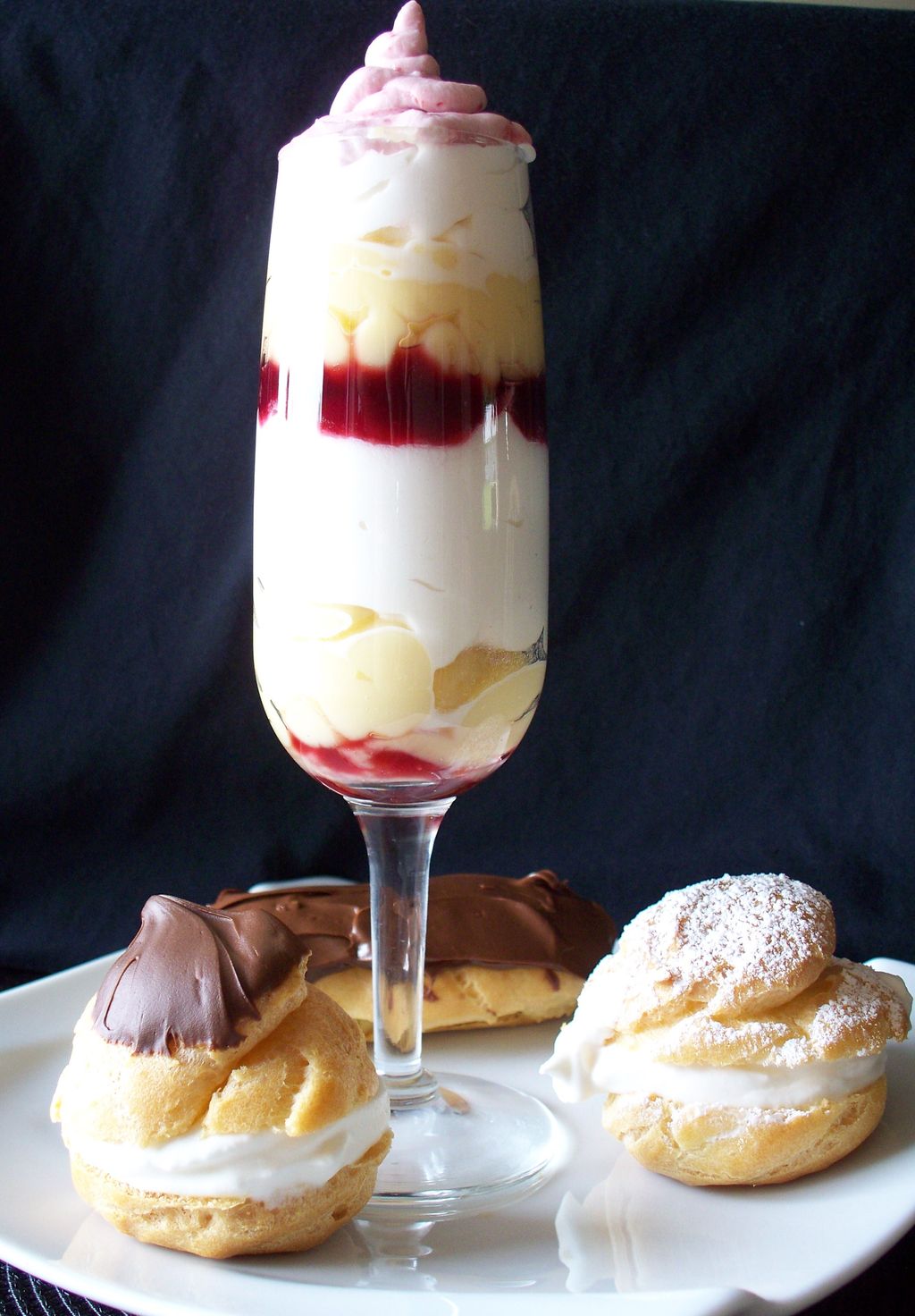 Parfaits and pastrys