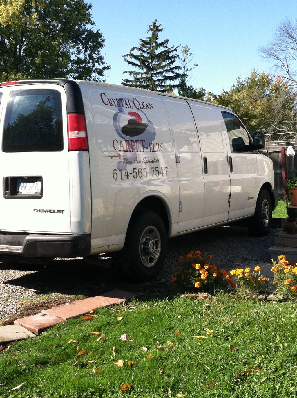 Our truck mounted steam cleaning equipment is less