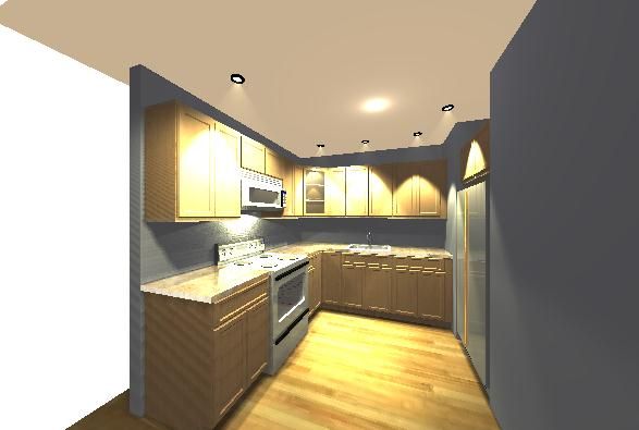 Recent kitchen remodel, North Miami.
