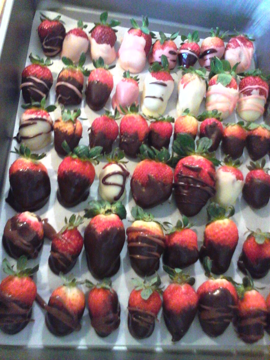 Chocolate dipped strawberries