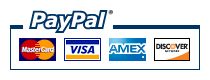 We except Visa, MC, Checks, Cash, and PayPal