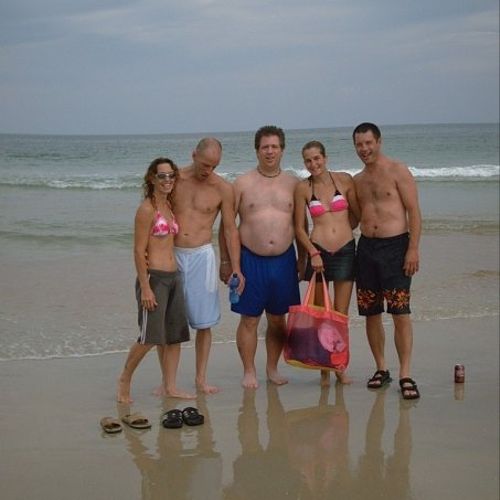 My brothers and me at Daytona Beach.