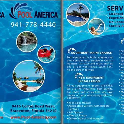 TriFold made for Pool America