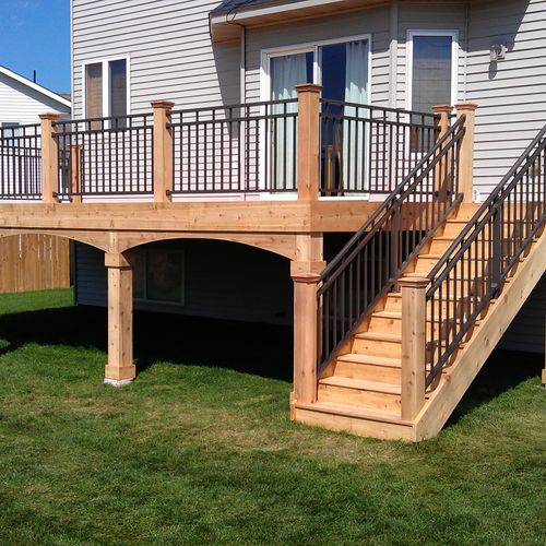 Our Minneapolis deck builders can help you find th