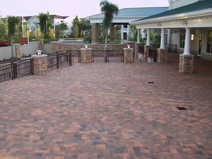 Clearwater  backyard Pavers