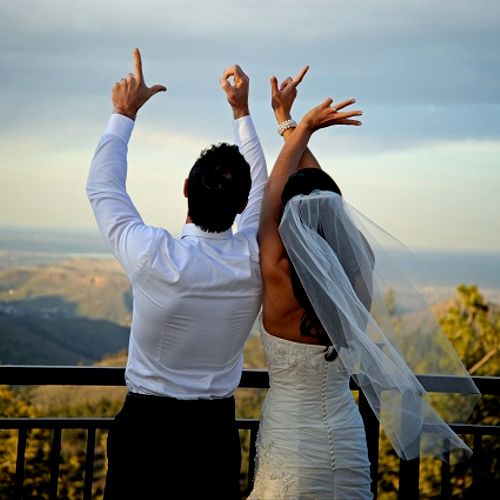 Recent wedding at Red Rocks