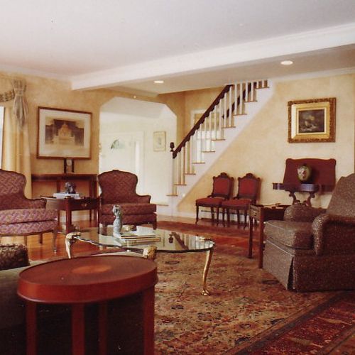 A living room designed for relaxed living on Massa